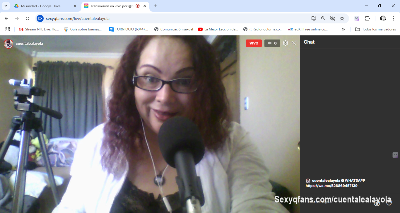 Hoy tuvimos nuestra primer Meditación Erótica Guiada aquí en SexyQFans. Una excelente manera de iniciar el día.
Tendremos más sesiones, haré una gratuita para los amigos suscritos a SexyQFans, pondré la fecha en los próximos días.